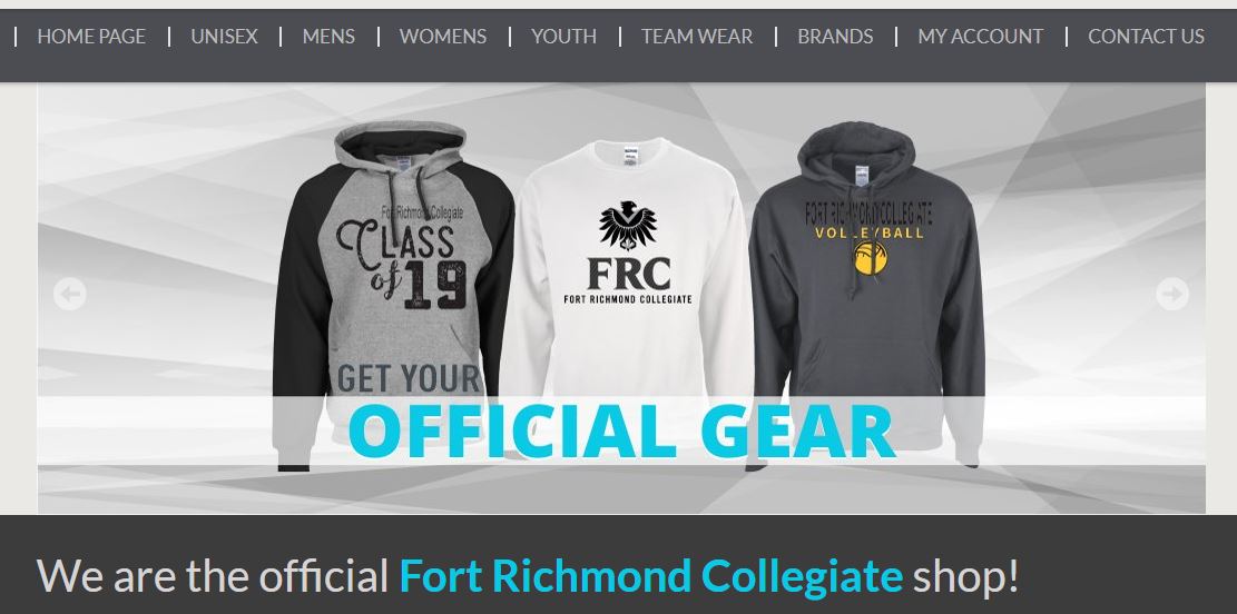 FRC New Online Clothing Store