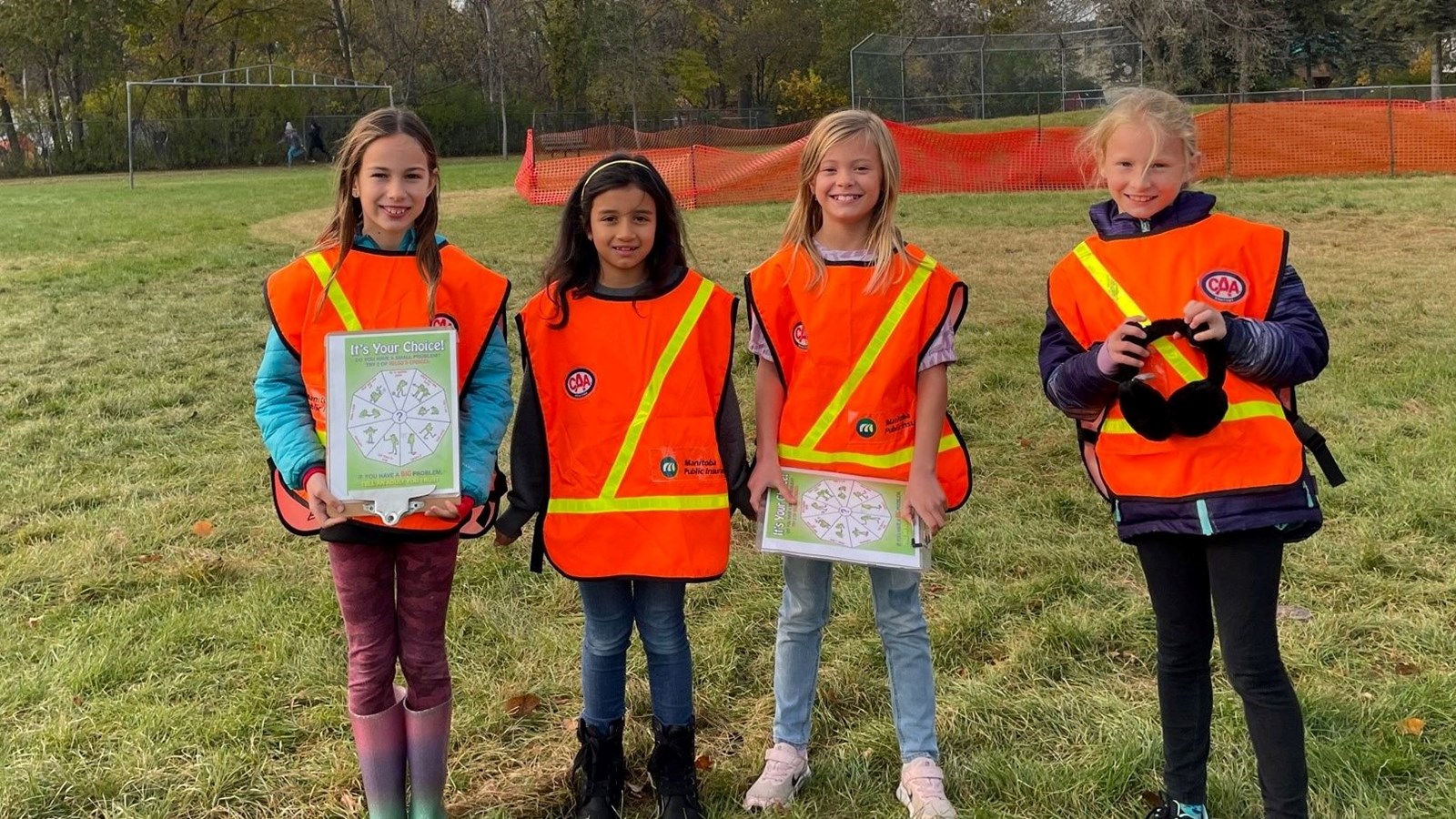 Grade 3 & 4 student leaders