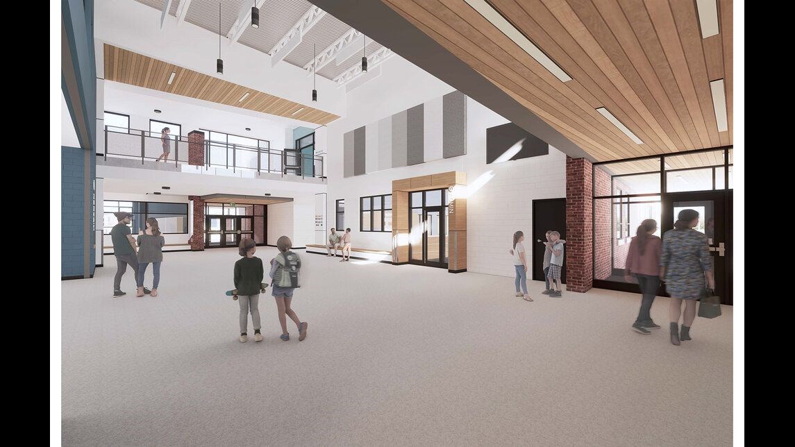 Construction of Bison Run School is Progressing....